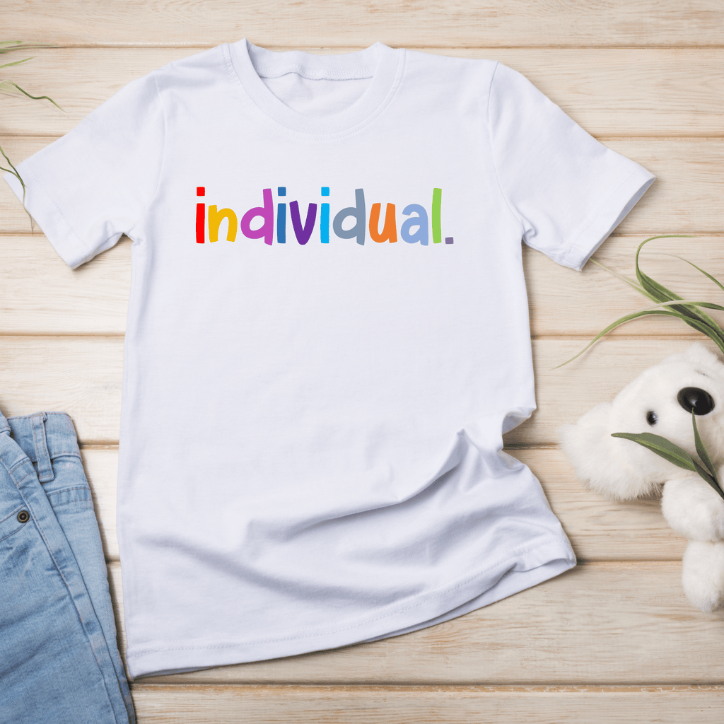Unisex Toddler T-Shirt - 'individual.' - Lambies