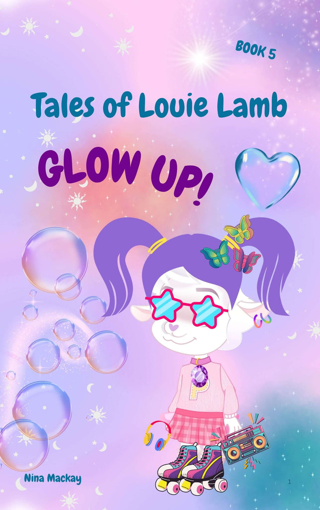 Louie and Pickles, two adventurous lambs, have makeovers that radiate sparkle and self-expression. Both lambies become joyful, embracing their glow-ups with pride.