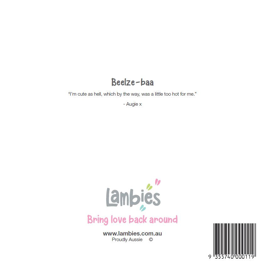Lambies - Augie (Beelze-baa) - Pack of Ten Cards - Lambies