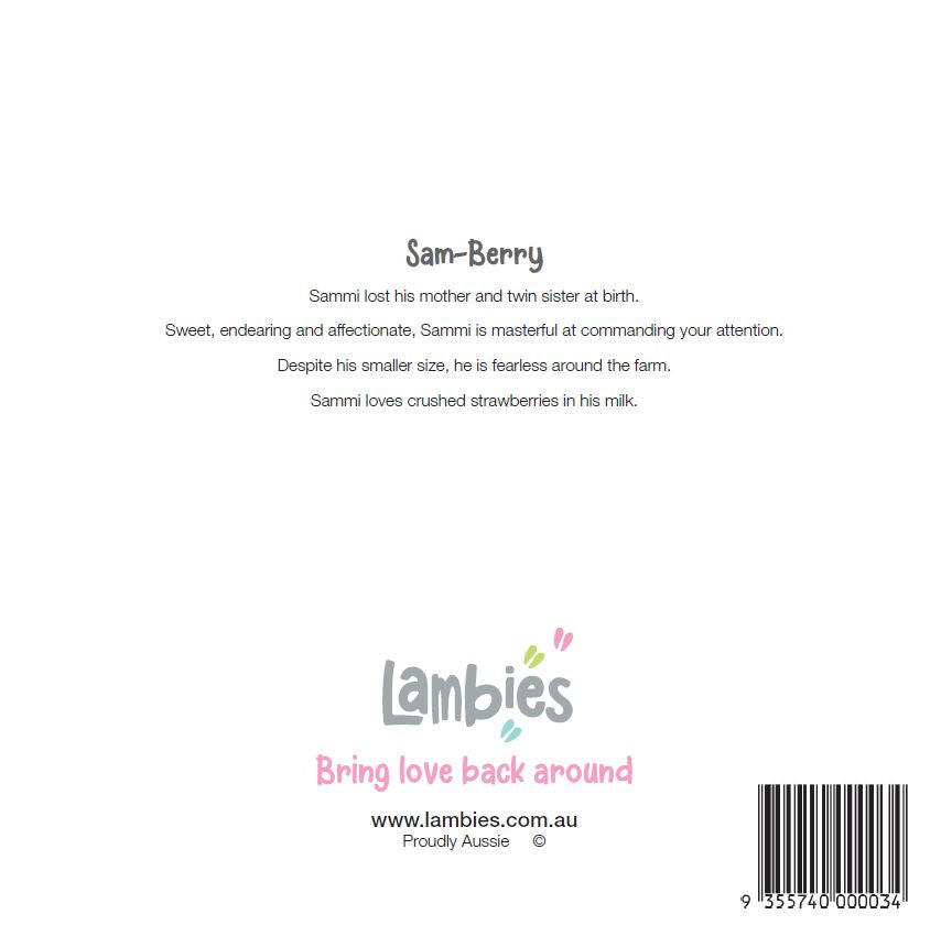 Sam-Berry - Lambies - Unique Lambie Greeting Cards + Gifts